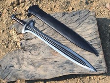 Custom Handmade Carbon Steel Blade Roman Gladius Sword | Hunting Sword Camping