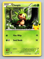 Chespin 006/025 Promo McDonald's 25th Anniversary Promos Pokemon