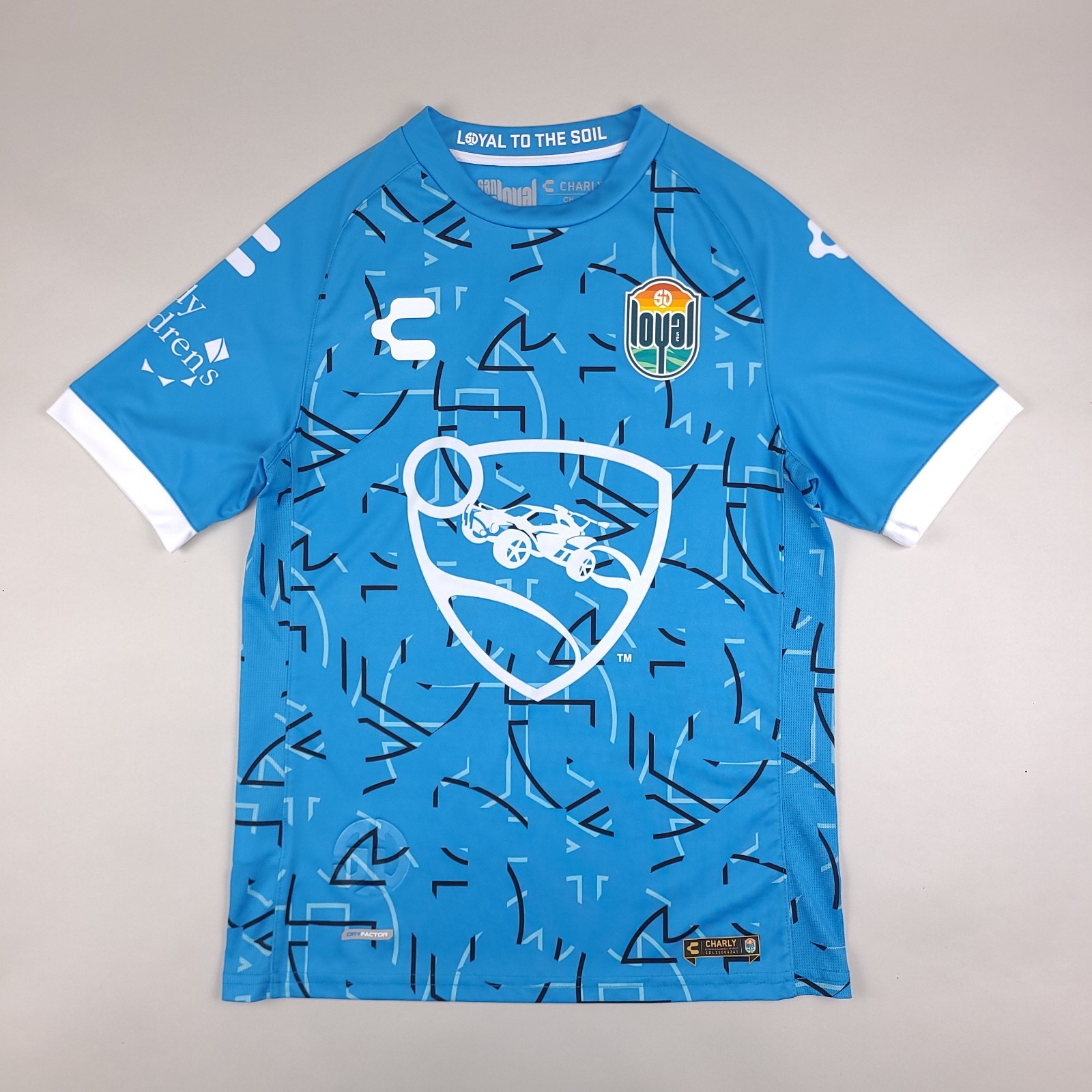 San Diego Loyal Jersey Mens Small Blue Goalkeeper Kit Special Edition