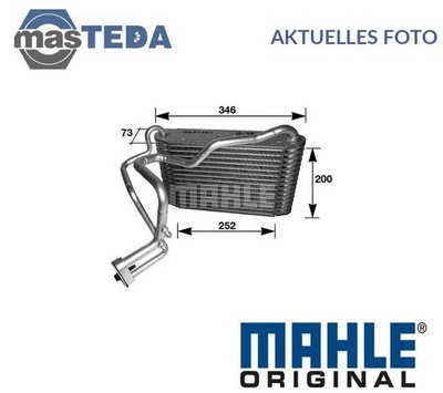AE 33 000S VERDAMPFER KLIMAANLAGE MAHLE ORIGINAL FÜR AUDI 80 B4,COUPE B3,8B3