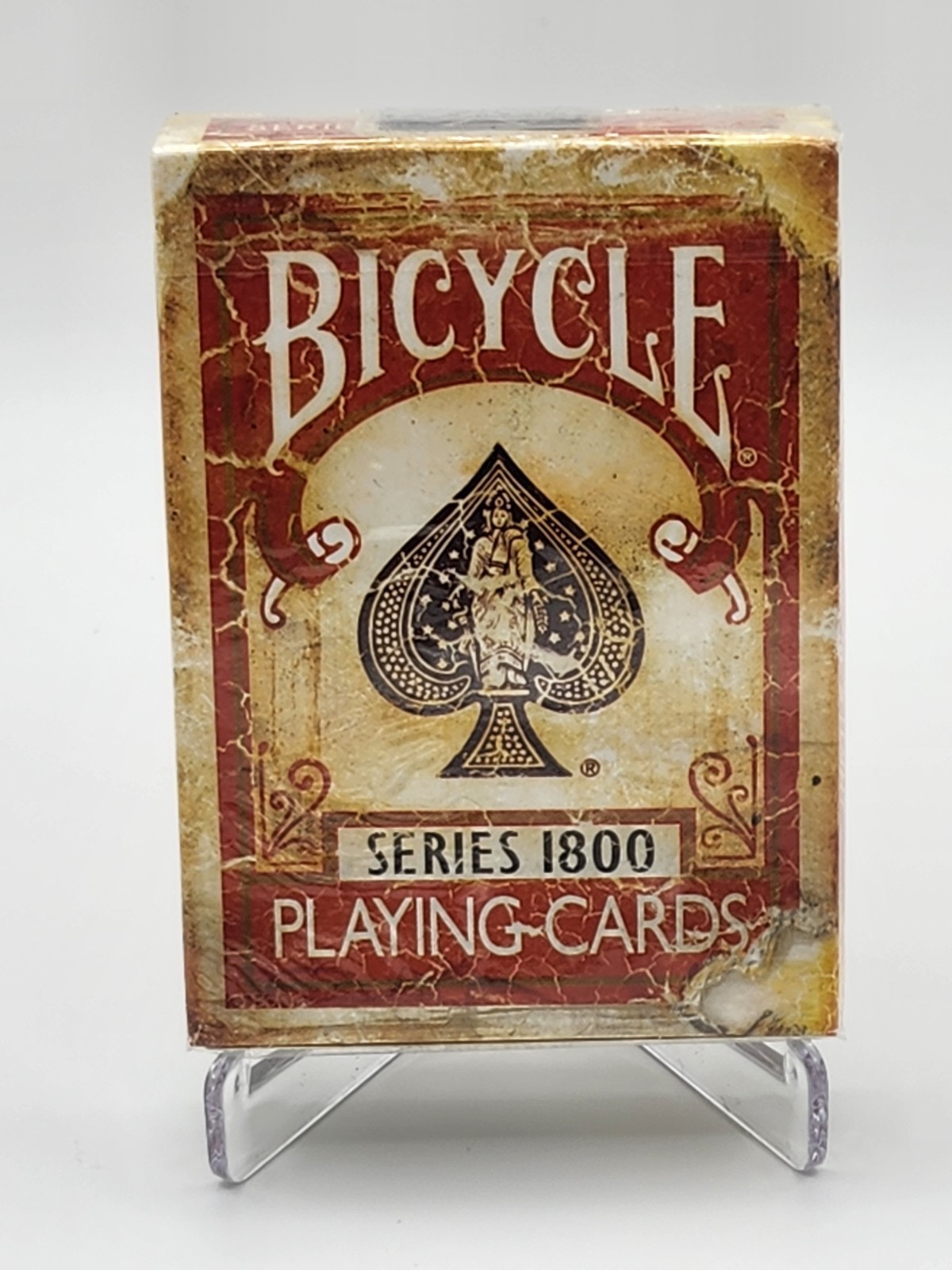 1800 Vintage Series Red V1 Playing Cards - Ellusionist - Sealed