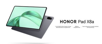 HONOR Pad X8a Wlan Tablet 11 Zoll 4GB+128GB in grau Full HD NEU