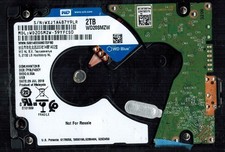 WD20SMZW-59YFCS0 S/N: WXJ1A DCM: HHNT2HB WESTERN DIGITAL 2TB MALAYSIA JUL 2018