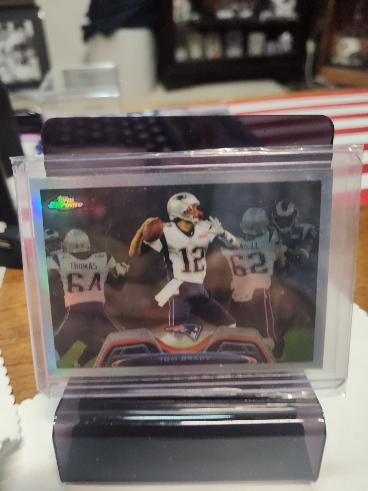 2013 Topps Chrome Refractor Tom Brady #50