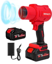 Cordless Leaf Blower- 320000RPM Handheld Leaf Blower- 21V 4.0AH Bat... Fast Ship