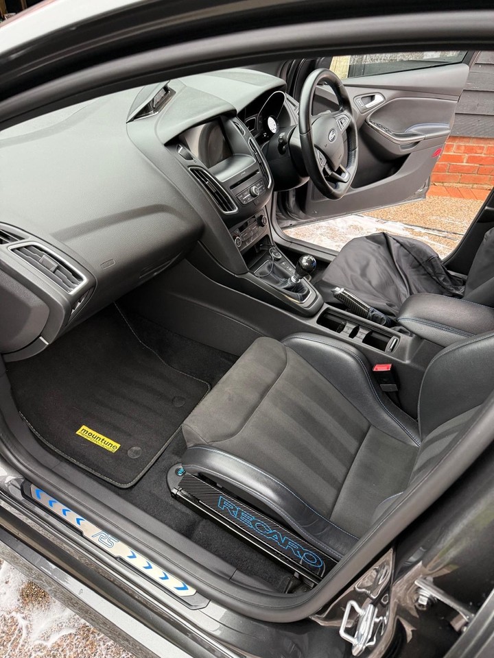 Fully forged 650bhp Ford Focus RS mk3 magnetic grey meth & big turbo ...