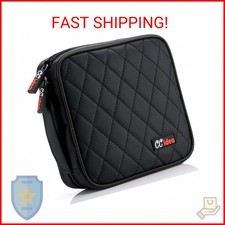 CCidea 40 Capacity CD/DVD Case Holder Portable Wallet Disc Storage Binder for Ca