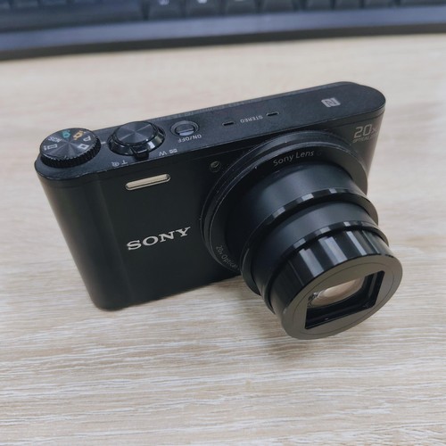 Sony Cyber-shot DSC-WX350 Digital Camera 18.2MP Charger Battery SD Card Black - Picture 3 of 24