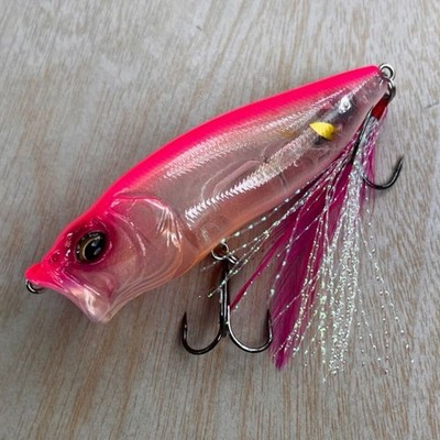 Megabass Pop Max Sakura Ghost Topwater Lure Used Near Mint