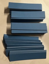 Bastelpapier Zuschnitte Offsetpapier/Tonpapier hellblau 120 g/qm ca. 400 Stück