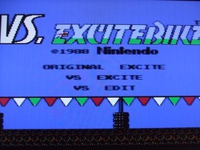 VS. Excite Bike Boxed With Manual CIB Nintendo Famicom Disk FCD Japan import