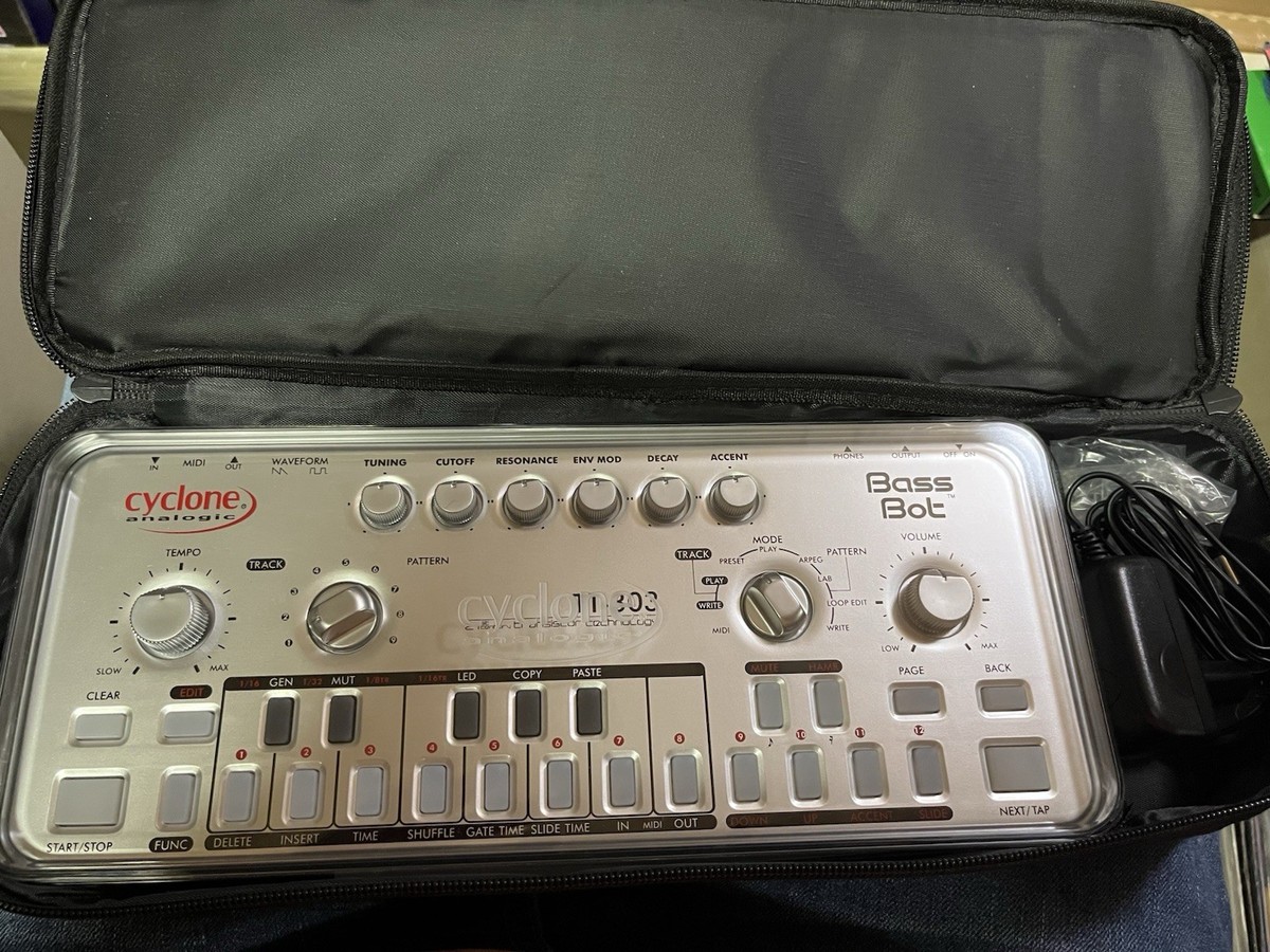 Cyclone Analogic Tt-303 Bass Bot V1 2014 Silver Complete Set | eBay