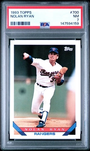147594159 Nolan Ryan 1993 Topps #700 PSA 7