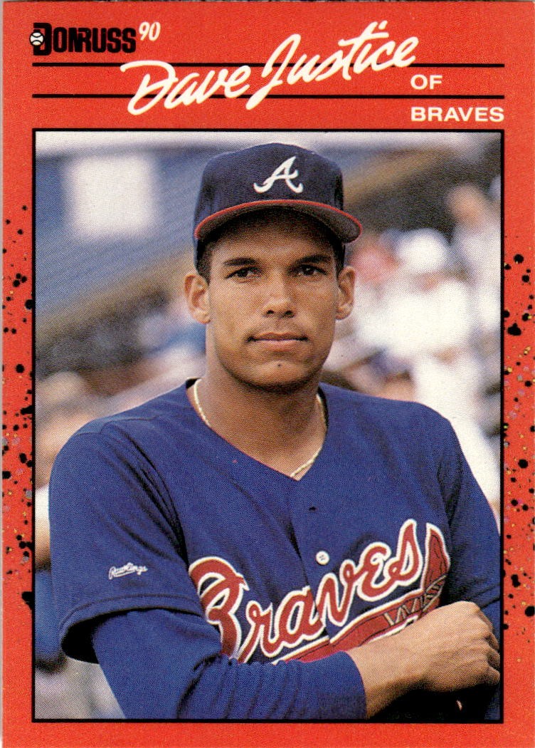 1990 Donruss #704 Dave Justice