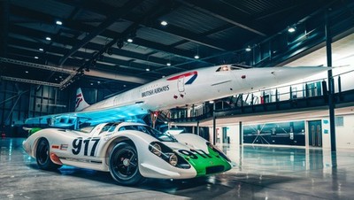 Concorde 002 photography car Exotic Supercar 11x17 Poster