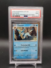 2025 Glaceon SVP171 Black Star Promo Prismatic Tech Sticker PSA 9 Pokemon TCG