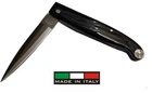 Saladins Tre Pianelle Italian regional knife handle buffalo horn made Italy