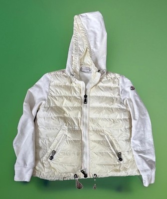 Montcler Women s White Yellow Down Jacket