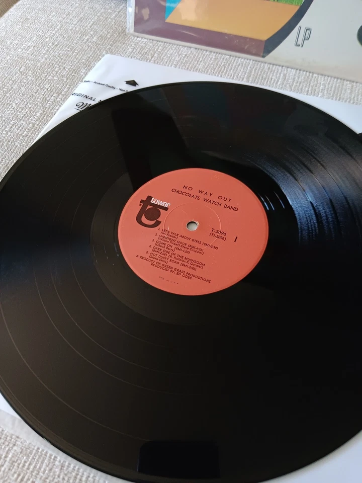 The Chocolate Watchband No Way Out 1967 Tower Records Mono T-5096 Psych Vinyl - Image 2 of 4