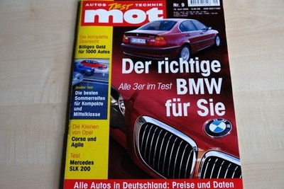 4) MOT 09/2000 - Toyota Corolla 1.4 Linea Terra - VW New Beetle Cup mit 204PS Te