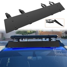 For Subaru Wrx Sti 42 Roof Rack Cross Bar Wind Fairing Air Deflector Kit Matte