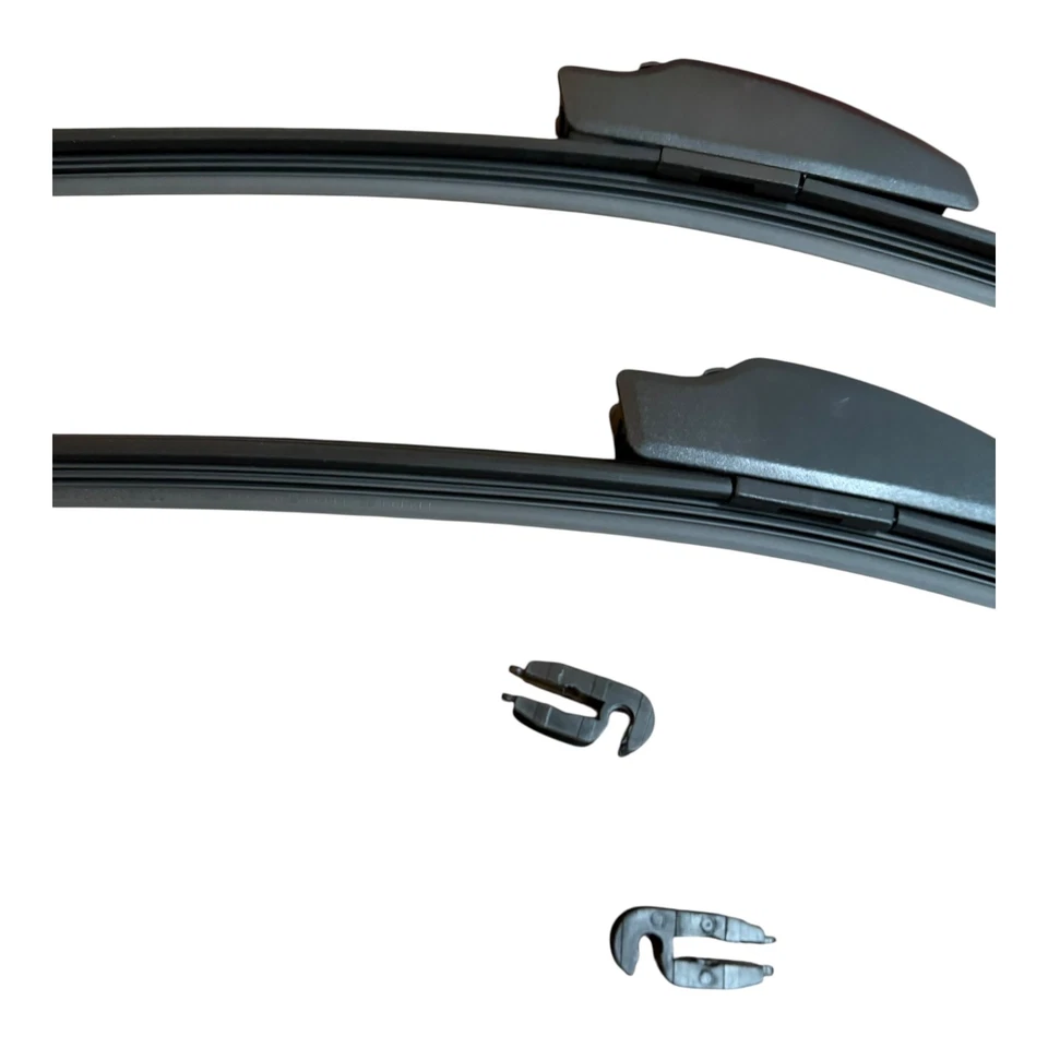 Fits MINI Cooper R53 18/19" Aero Front Retro Wiper Blades Flat PAIR Cooper S JCW - Image 3 of 4