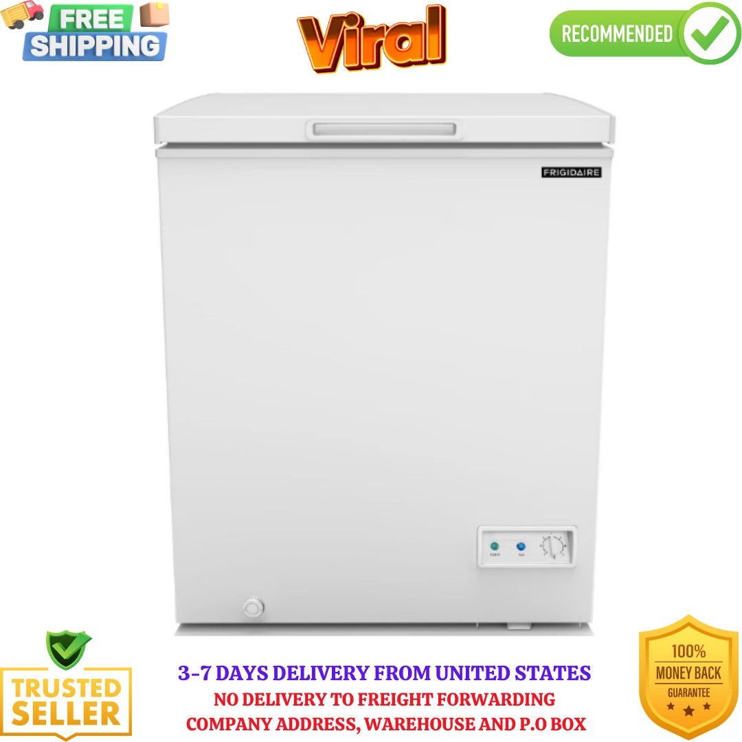 BIG DEAL ! Frigidaire 5.0 Cu. ft. Chest Freezer, White , EFRF5003