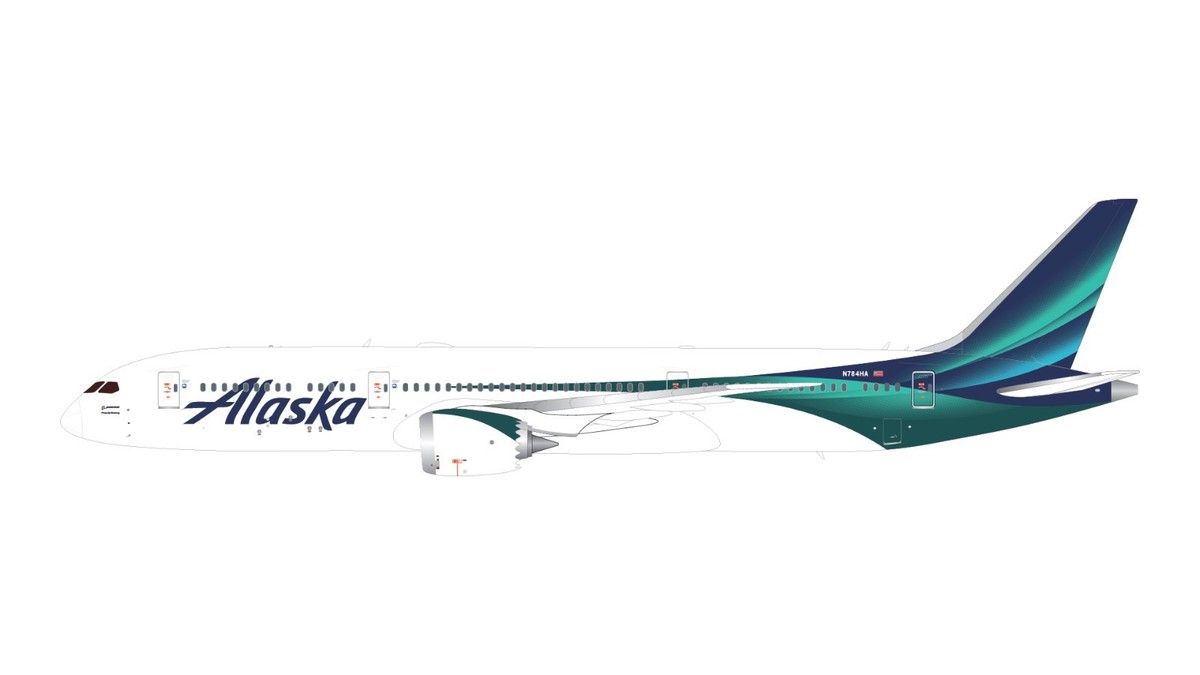 レア品 1/200？ B787-9 Mobil jet 387 カラー レア品 1/200？ B787-9 Mobil jet 387 カラー