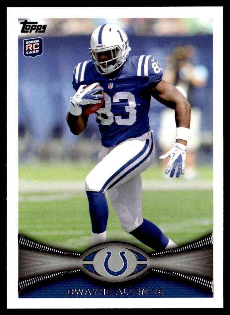 2012 Topps Dwayne Allen Rookie Indianapolis Colts #58