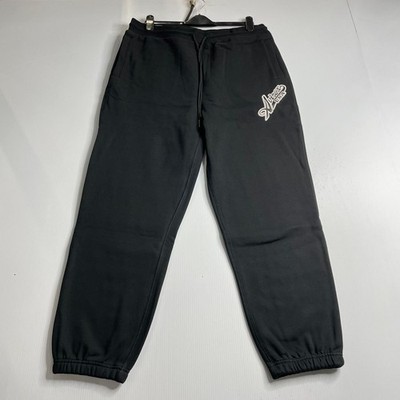 AVIREX Script Jogger Pants Men's Size XL Black AVF241B51