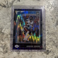 2024 Donruss Optic Jawhar Jordan Purple Shock Rated Rookie RC #247 Texans