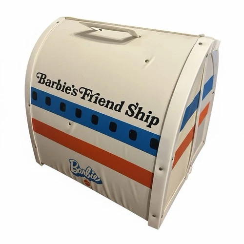 Vintage 1972 Mattel Barbie's Friend Ship Airplane United Airlines READ