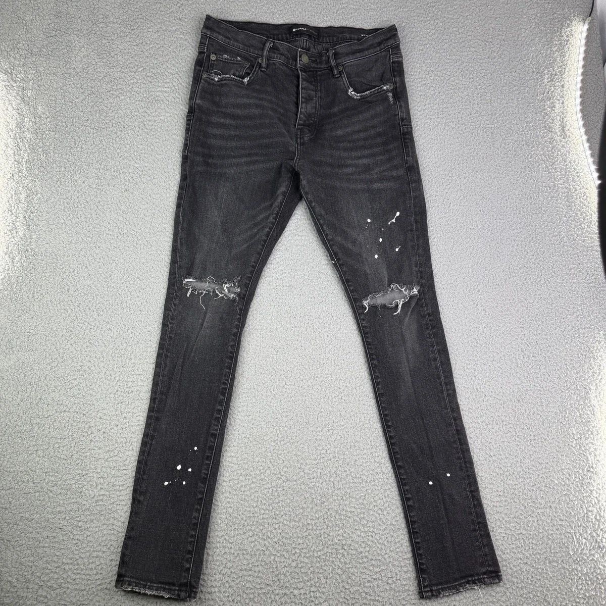 Purple Regular Jeans for Men in 32 Inseam for sale | eBay