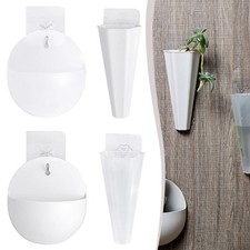 Vertical Space Saving Flower Pots for Indoor Gardens and Balcony Decor