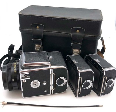 Kiev 688M TTL MLU 6x6 / 6x4.5 camera kit with P6 mount - Modified by Hartblei