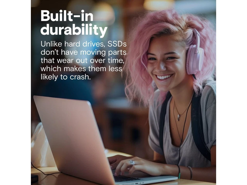 Crucial BX500 2TB 3D NAND SATA 2.5-Inch Internal SSD, up to 540 MB/s - - Image 2 of 4