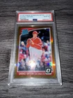 2018 PANINI DONRUSS OPTIC #176 SHOHEI OHTANI Bronze - PSA 10 - Rookie