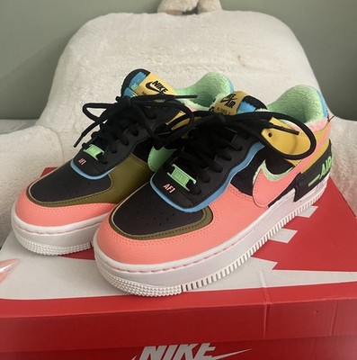 Air Force 1 Shadow SE 'Solar Flare Atomic Pink' NEVER WORN Women s 6.5