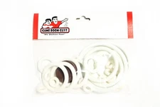 Williams Doozie Pinball Machine Replacement Repair Rubber Ring Kit White