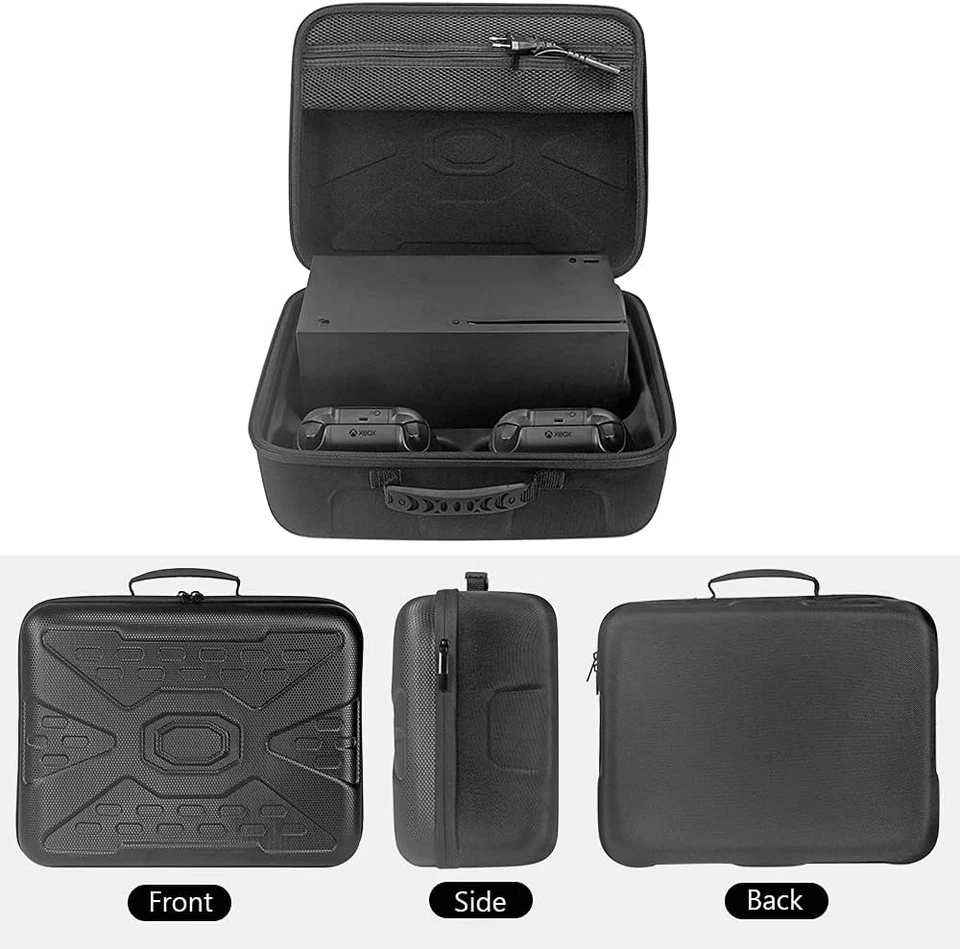 Custodia Da Viaggio per Xbox Series X Console , Custodia per Console Di Gioco, C - Immagine 3 di 4
