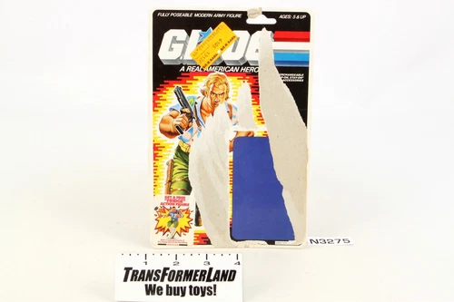 Chuckles Package or Card backer Actions ARAH G.I. Joe