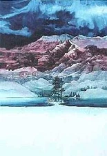 GLACIAL LAKE  - MICHAEL ATKINSON - LTD ED Print