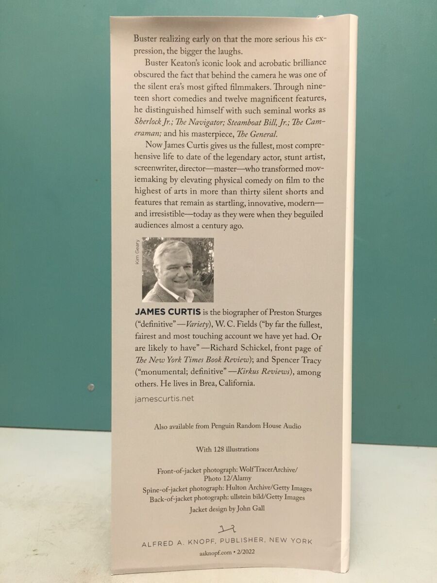 Buster Keaton: A Filmmaker's Life by James Curtis 1st/1st HC/DJ 2022