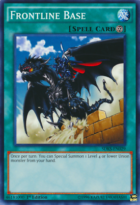 YuGiOh Seto Kaiba Structure Deck Frontline Base SDKS-EN029