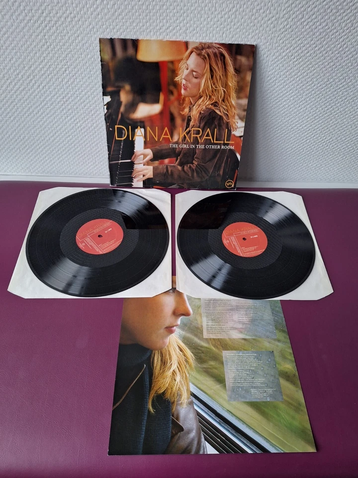 DIANA KRALL original Vinyl 2LP The Girl In The Other Room (2004 Verve Europe) - Imagem 4 de 4
