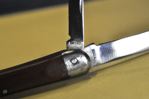 Vintage Rare Rostfrei Handmade in Germany c.1953's Wooden handle Folding Knife - Picture 4 of 9