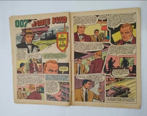 007 JAMES BOND Ian Fleming SPANISH COMIC #47 Zig-Zag Chile 1970 - Picture 2 of 3