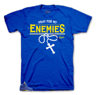 Shirt Match Jordan 5 Laney Varisity Royal - Enemies Tee