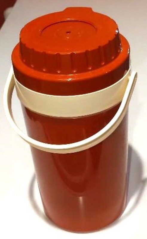 Vintage Aladdin Pump-A-Drink Jug (No. 575), ½ gal. built-in drink dispenser