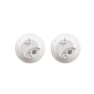 First Alert Hardwired Smoke and Carbon Monoxide Alarm, 2,Pack Safe Home